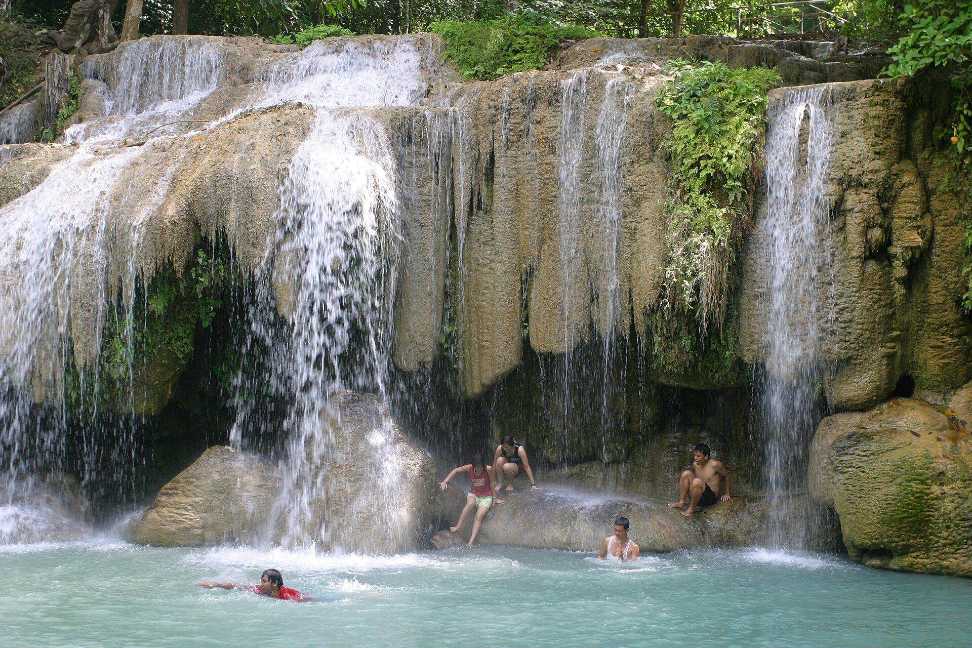 Erawan Falls, Kanchanaburi Province, western Thailand