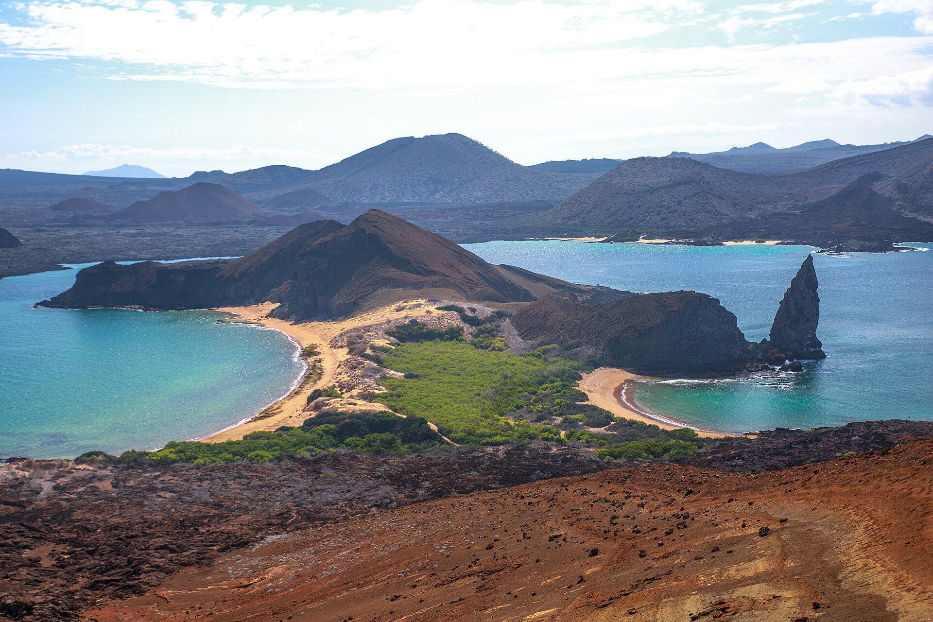The Galápagos Islands, Pacific Ocean, ~1,000 km west of Ecuador
