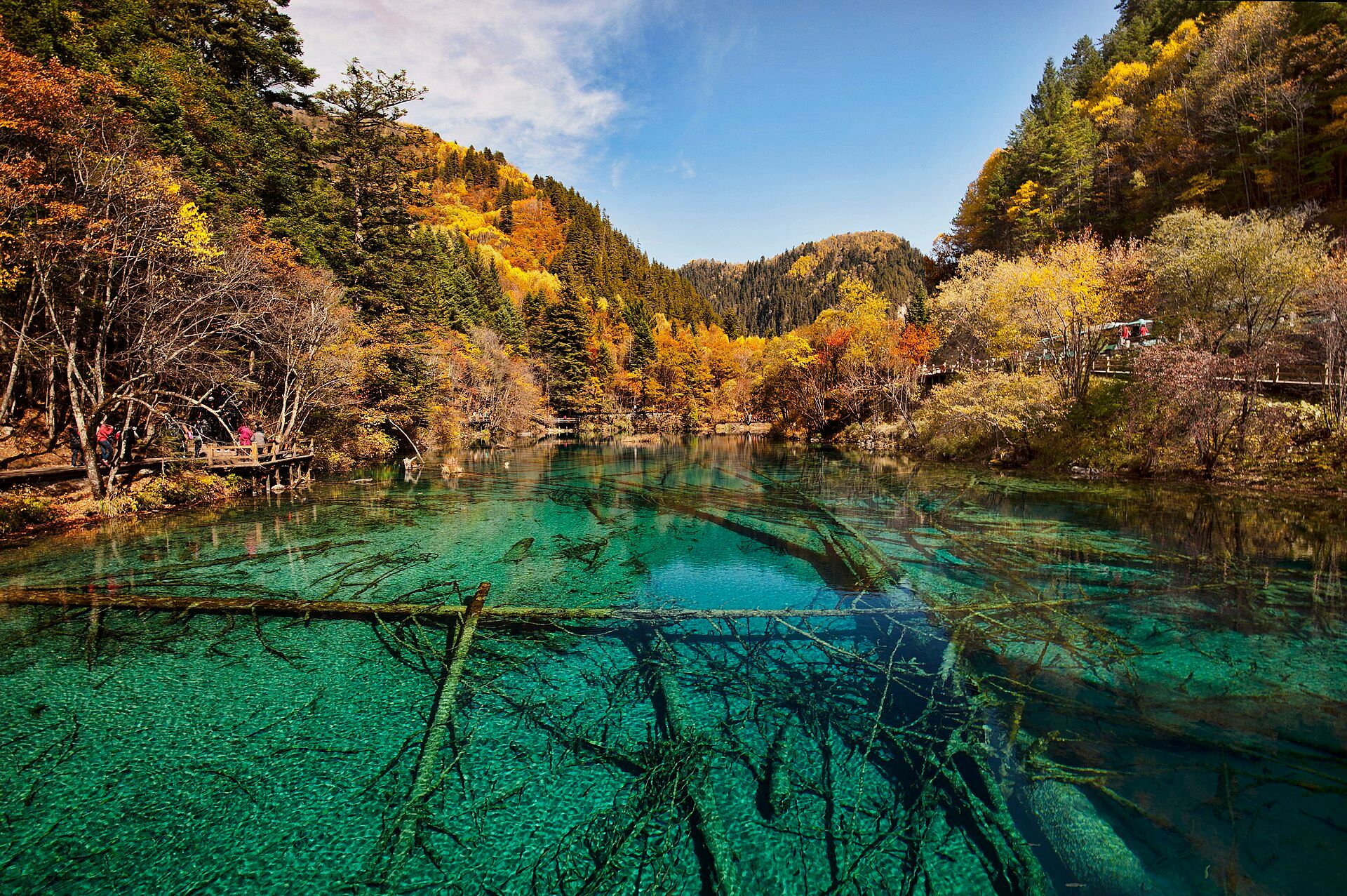 Jiuzhaigou, Sichuan Province, China