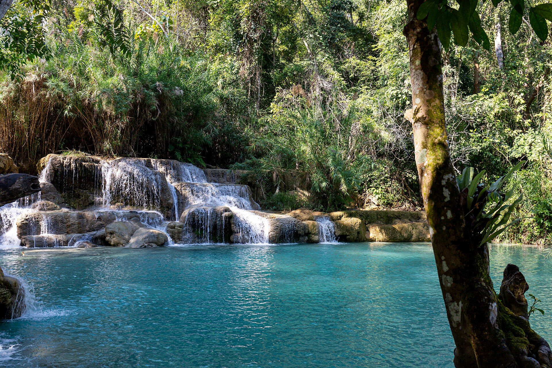 Kuang Si Falls, Luang Prabang Province, northern Laos