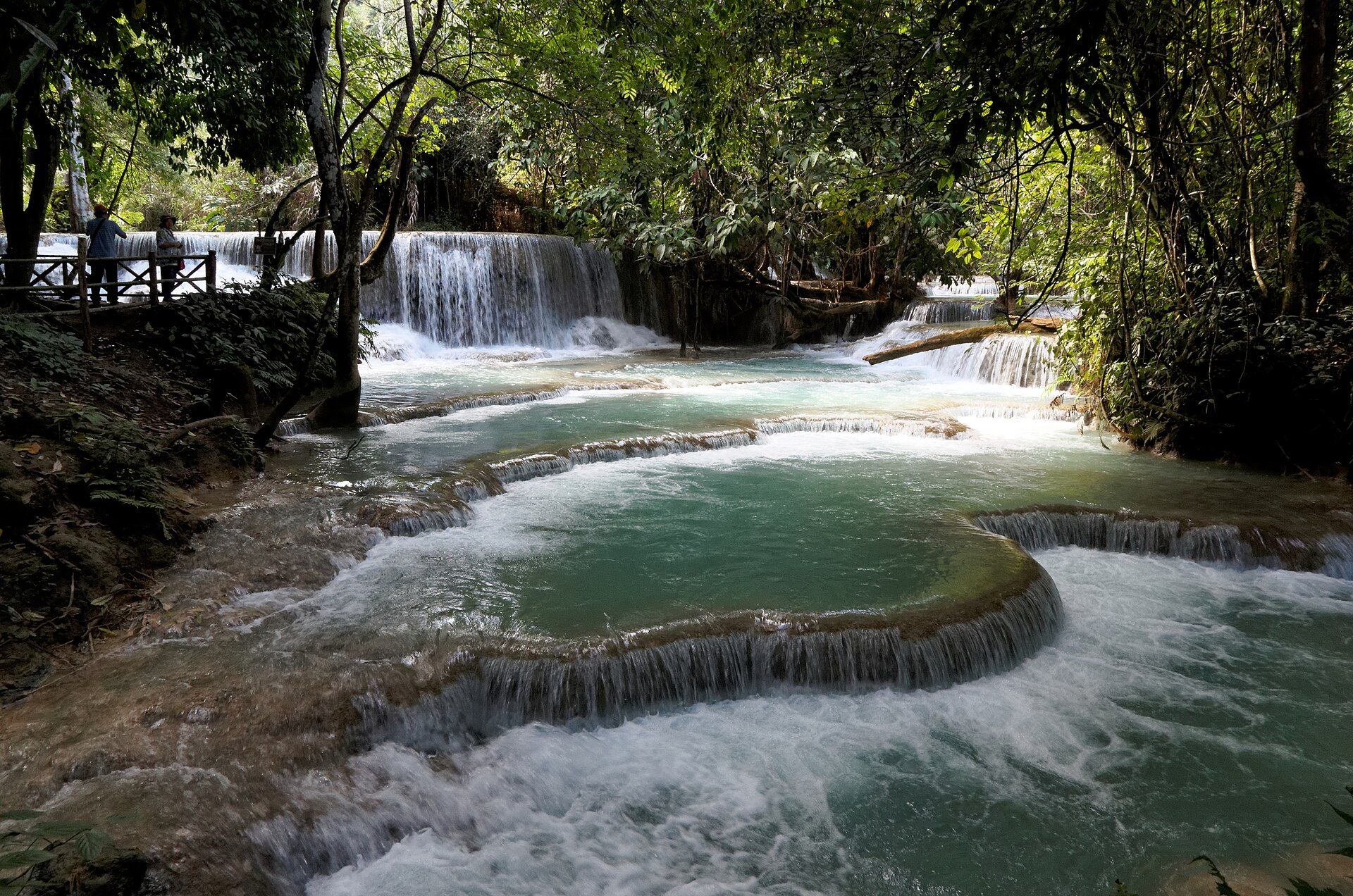 Kuang Si Falls, Luang Prabang Province, northern Laos