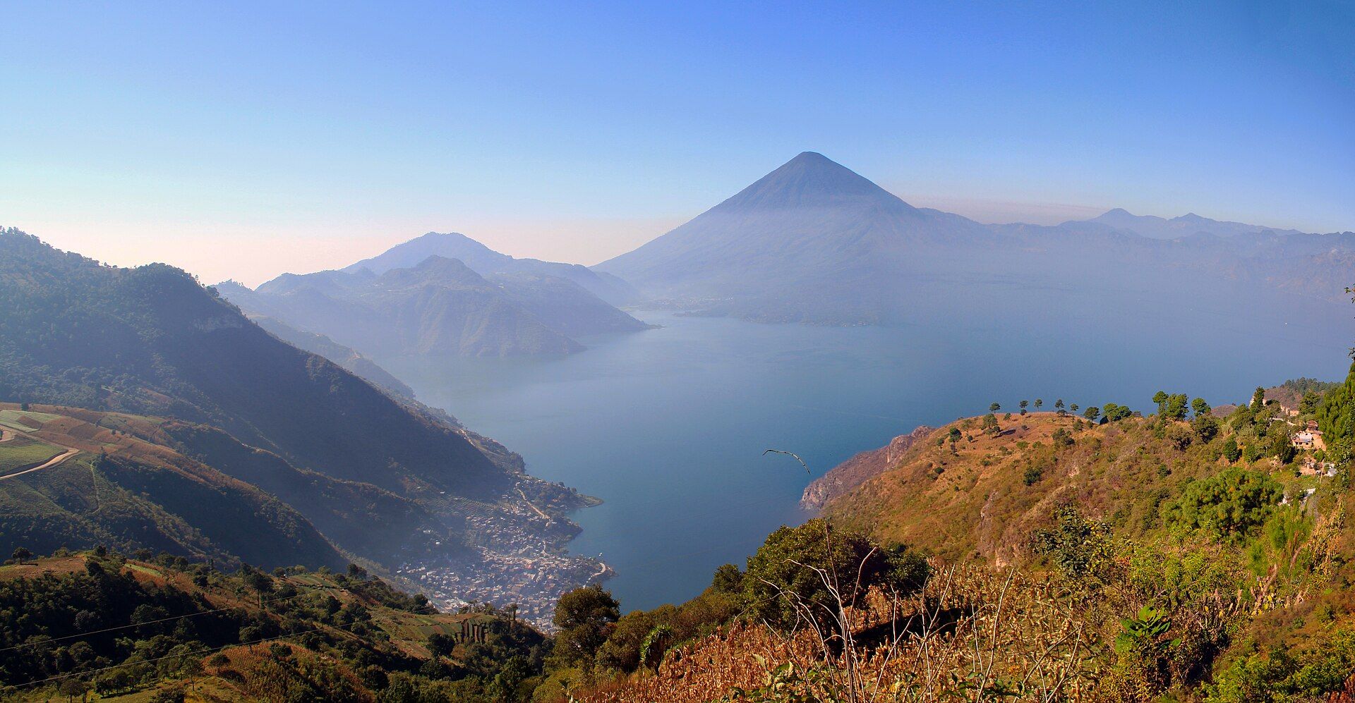 Lake Atitlán, Sololá, southwestern Guatemala highlands