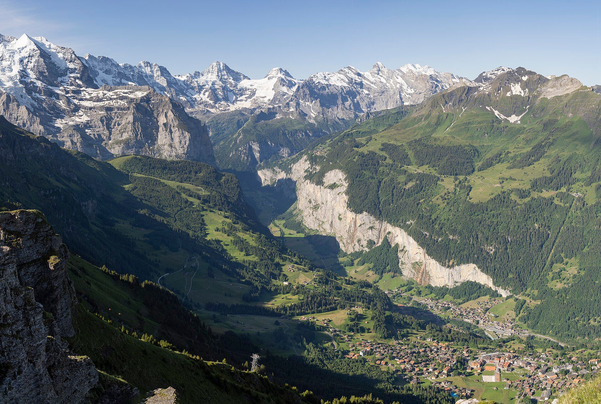 Lauterbrunnen Valley, Bernese Oberland, Switzerland