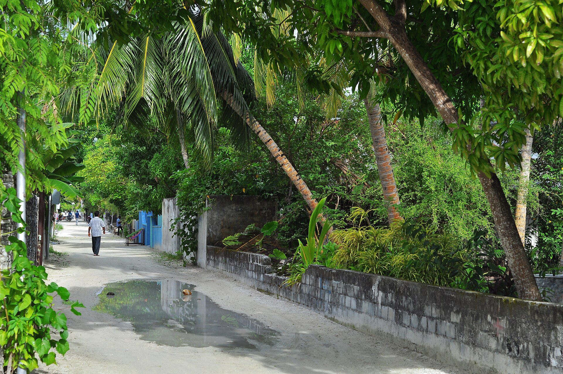 The Maldives Atolls, Indian Ocean, southwest of Sri Lanka
