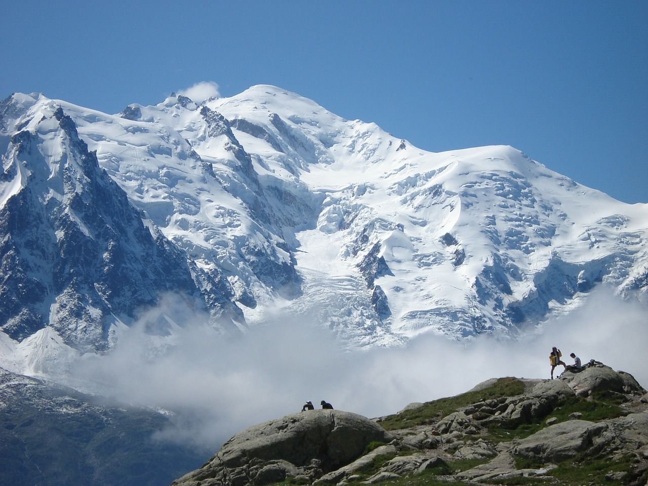 Mont Blanc, French Alps (France–Italy border)