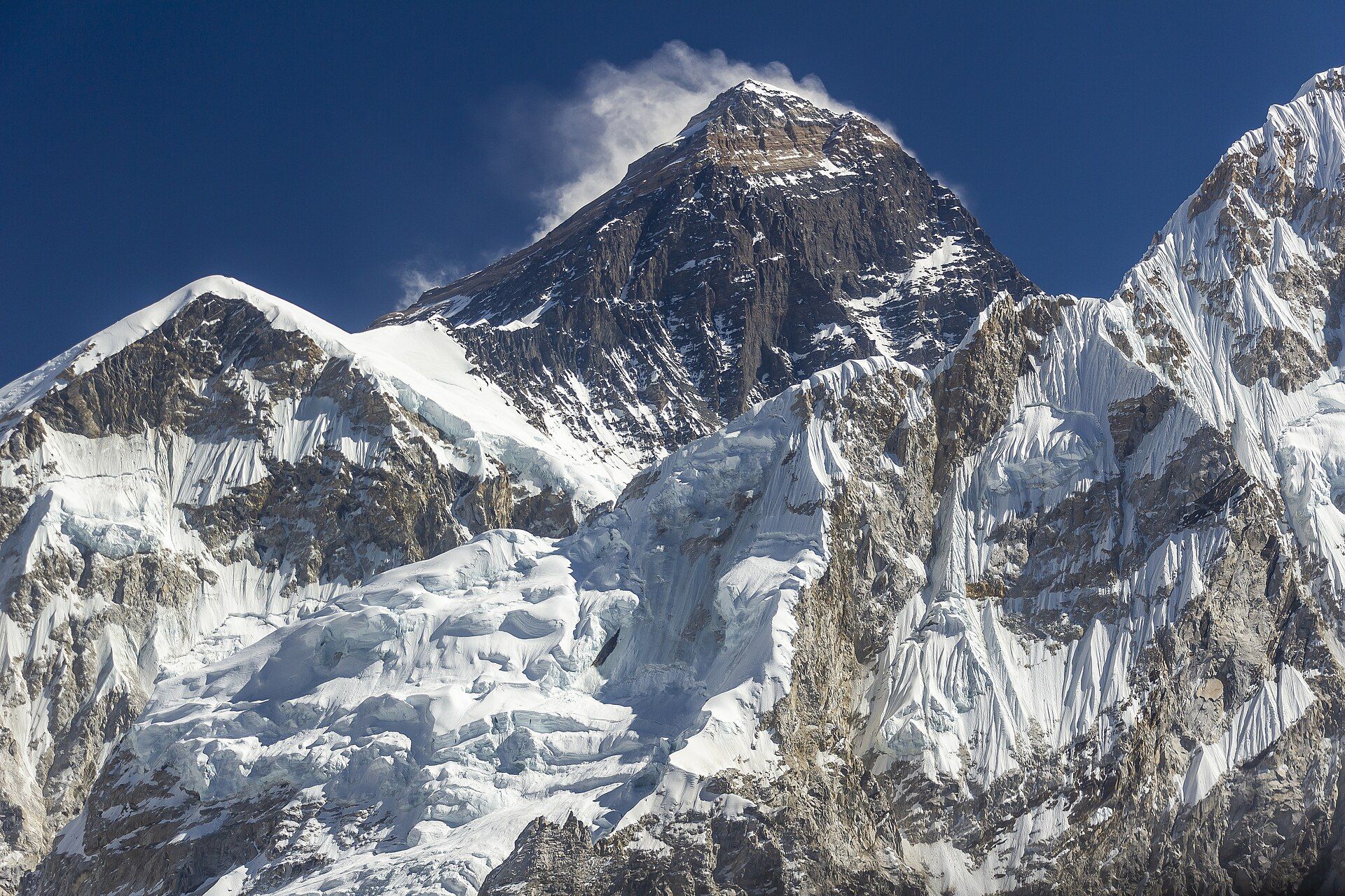Mount Everest, Mahalangur Himal, Nepal / Tibet (China) border