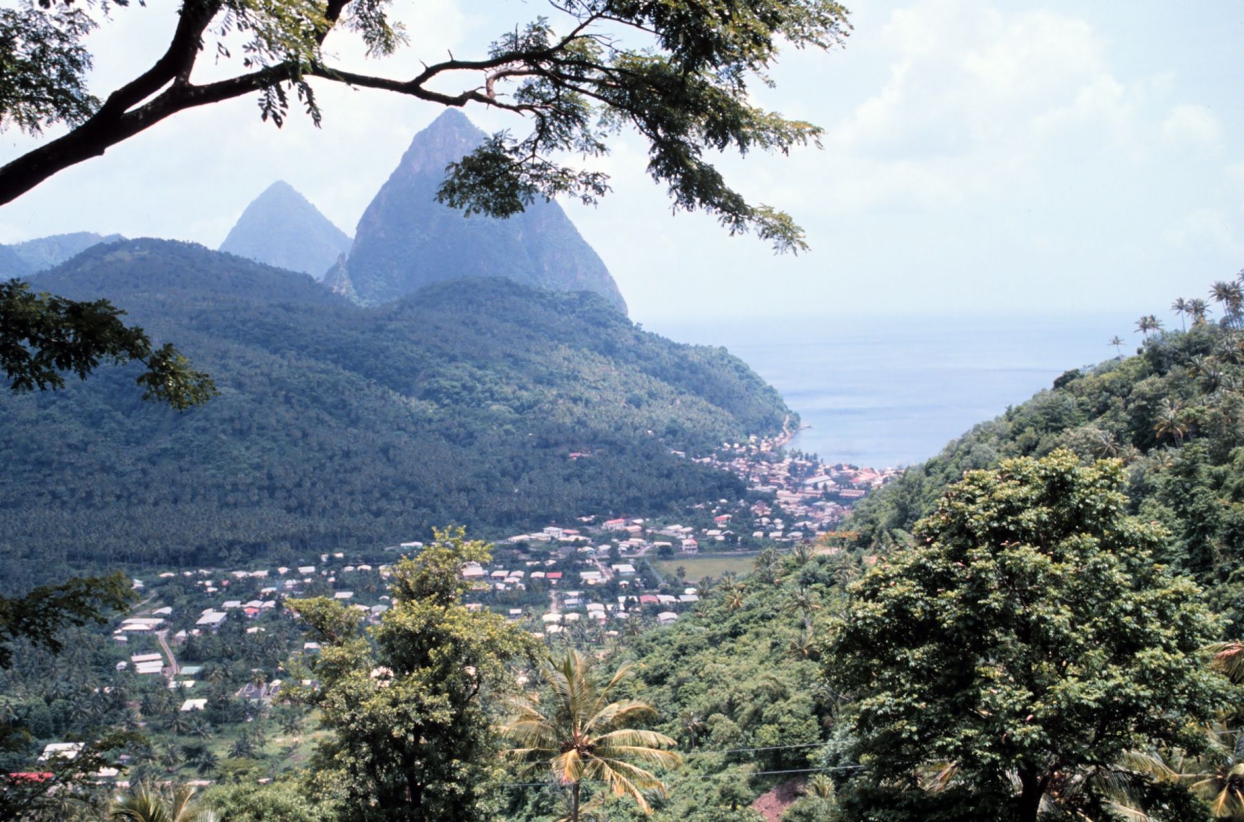 The Pitons, Soufrière, Saint Lucia, Caribbean