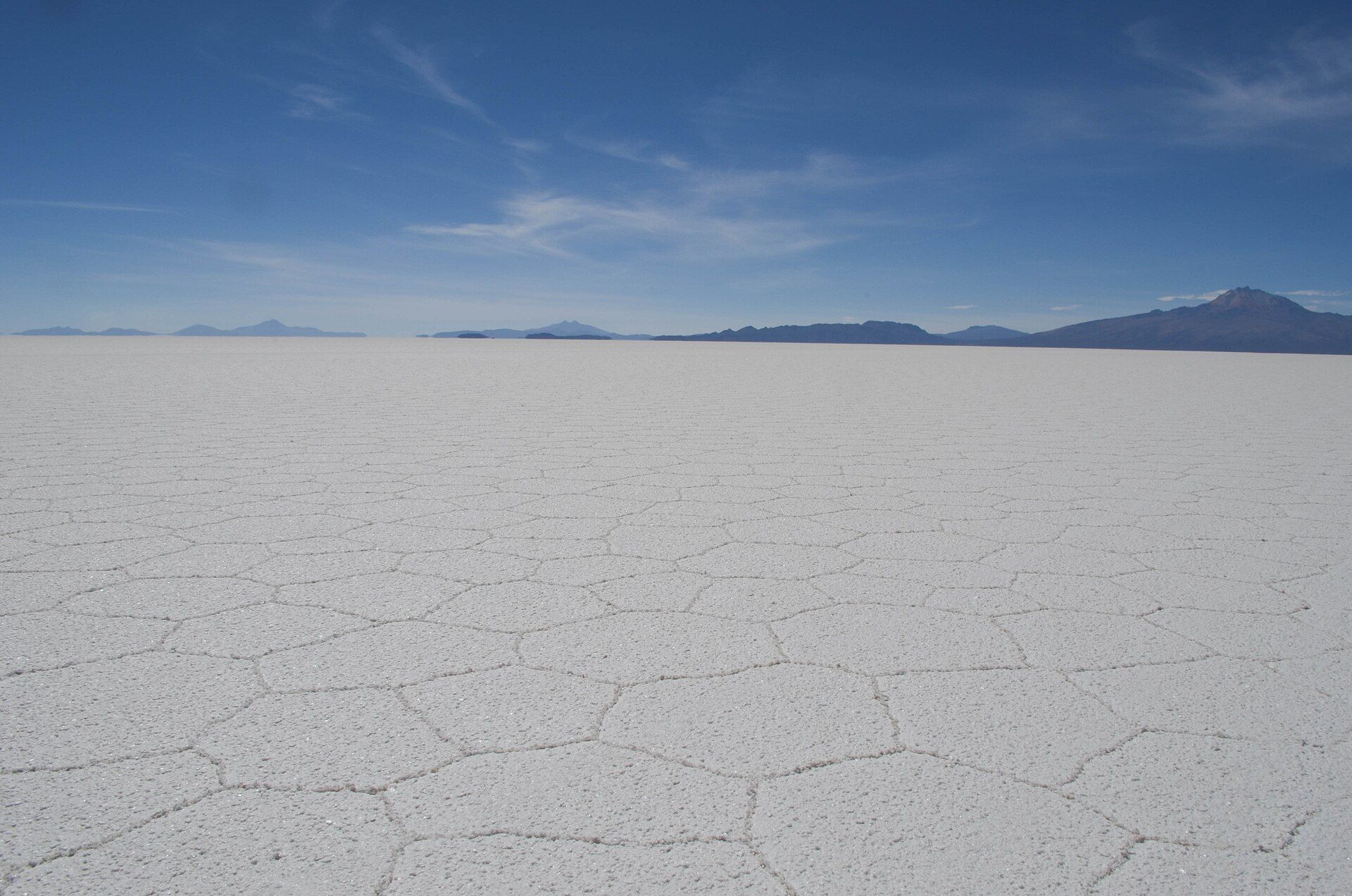 Salar de Uyuni, Altiplano, southwestern Bolivia