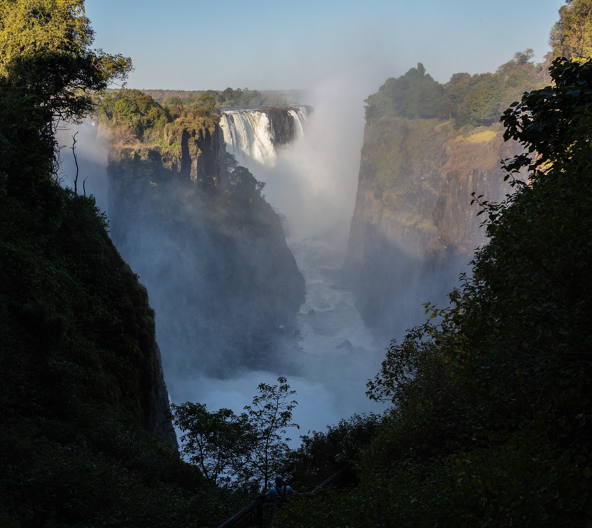 Victoria Falls, Zambezi River, Zimbabwe / Zambia border